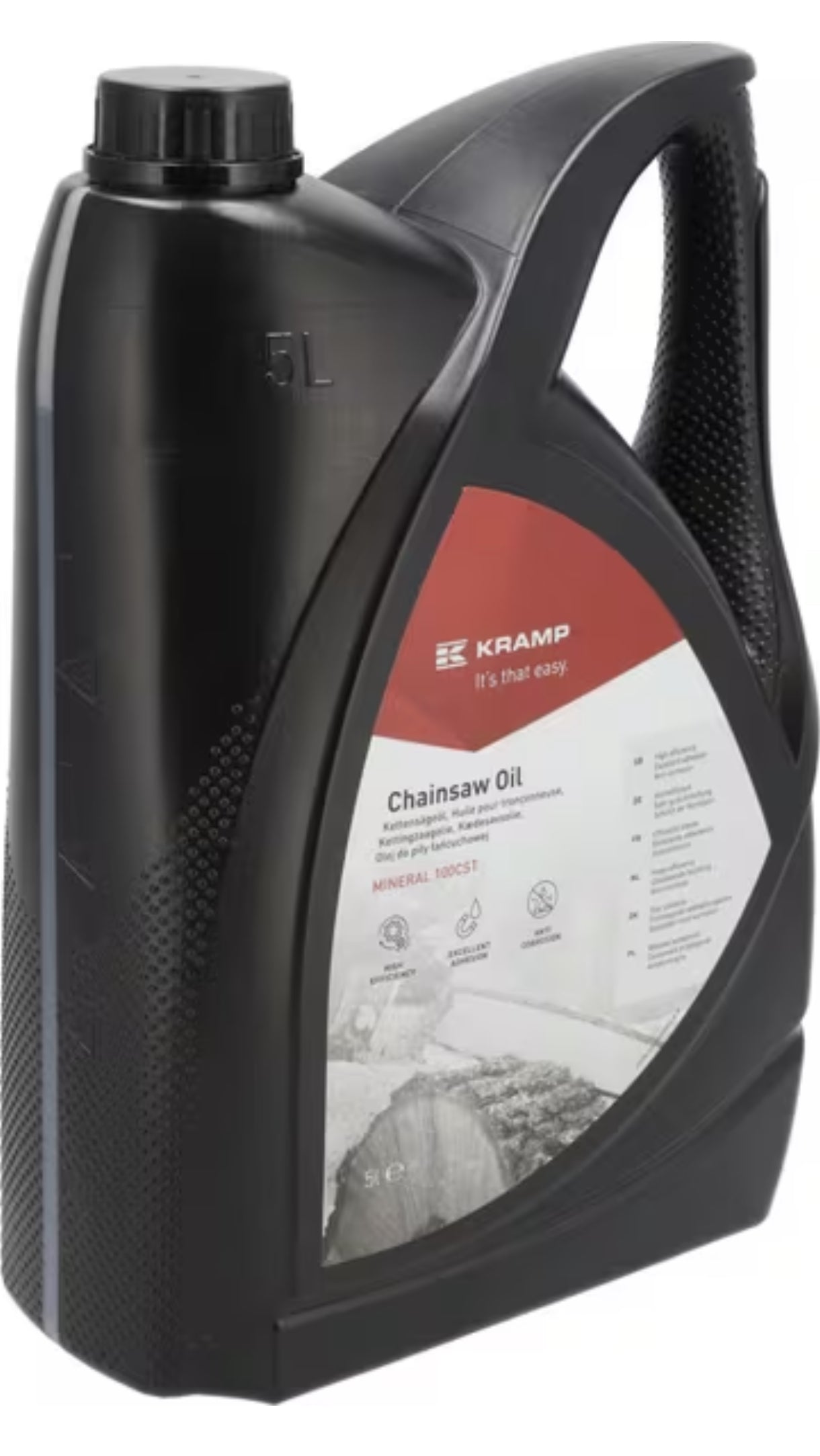 Chainsaw oil, 5l, mineral, 100cSt, Kramp