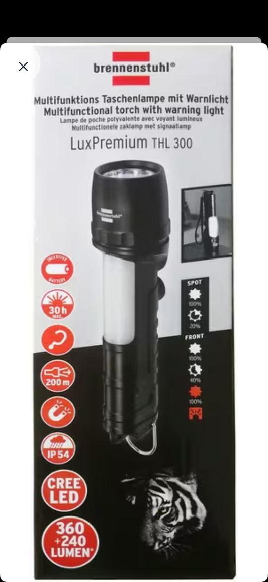 LED Torch LuxPremium THL300