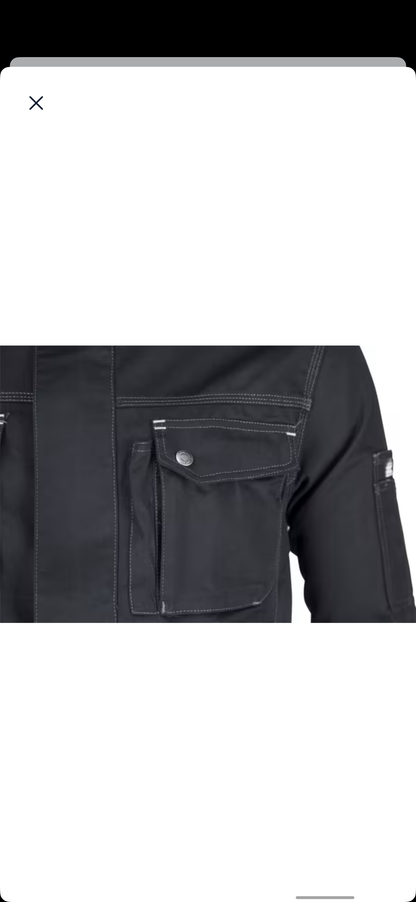 Work jacket light, black
