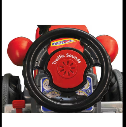 Battery powered tractor, from age 3,