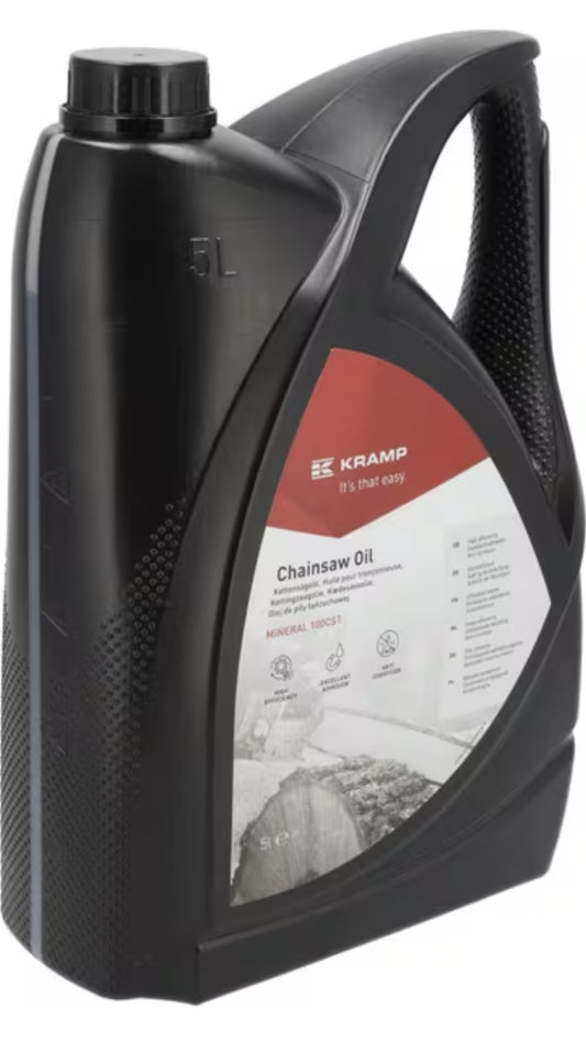 Chainsaw oil, 5l, mineral, 100cSt, Kramp
