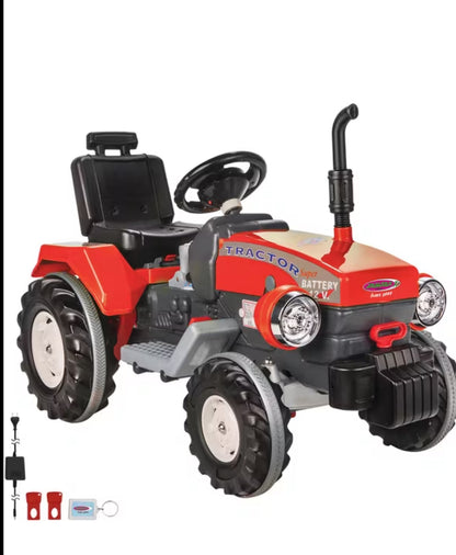 Battery powered tractor, from age 3,