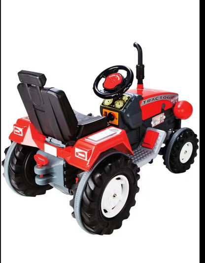 Battery powered tractor, from age 3,